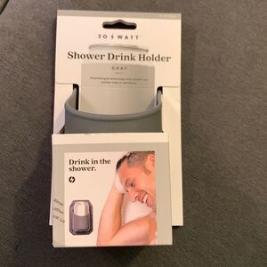 Shower beer holder